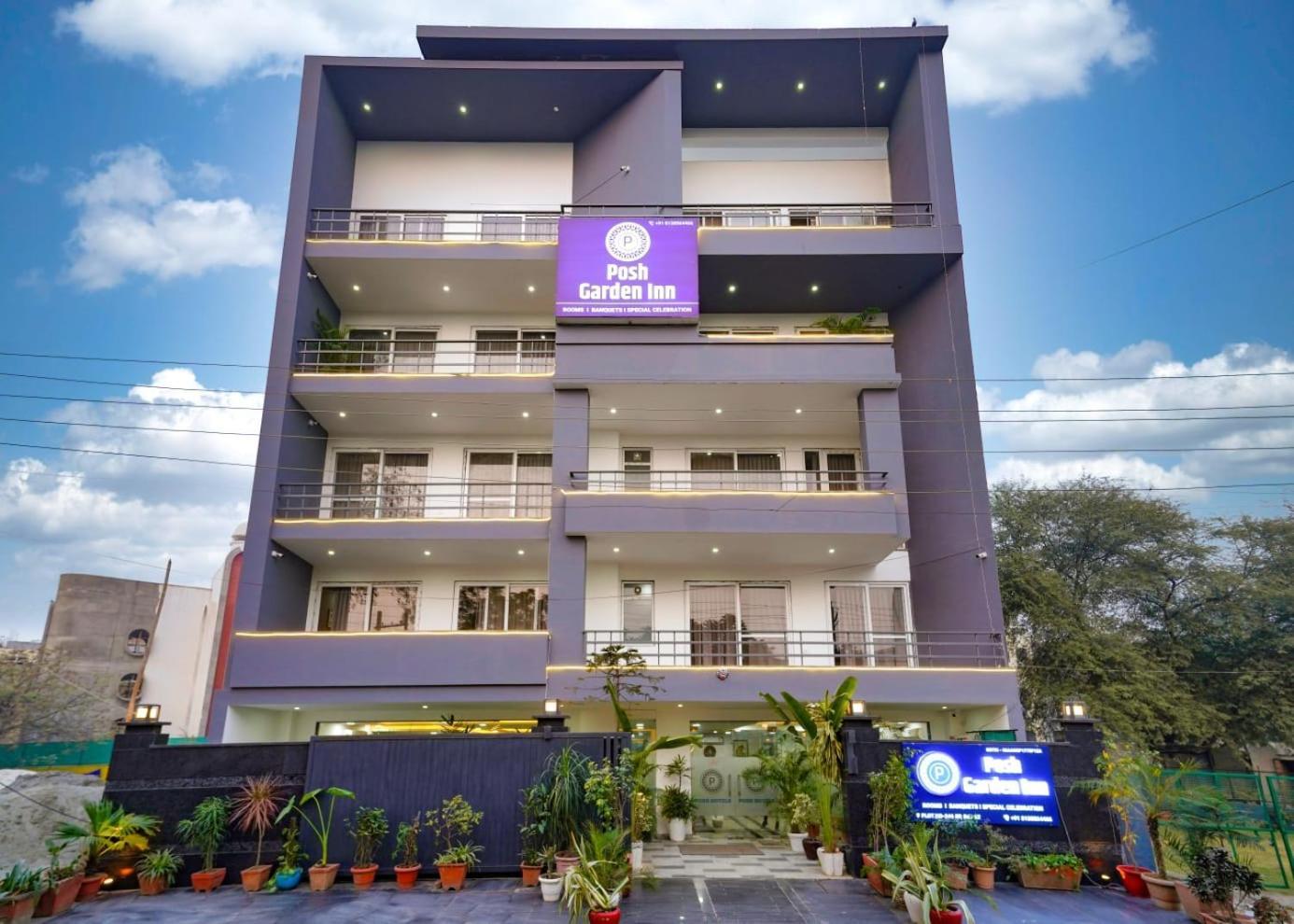 Posh Garden Inn Artemis Hospital Road Gurgaon Eksteriør bilde