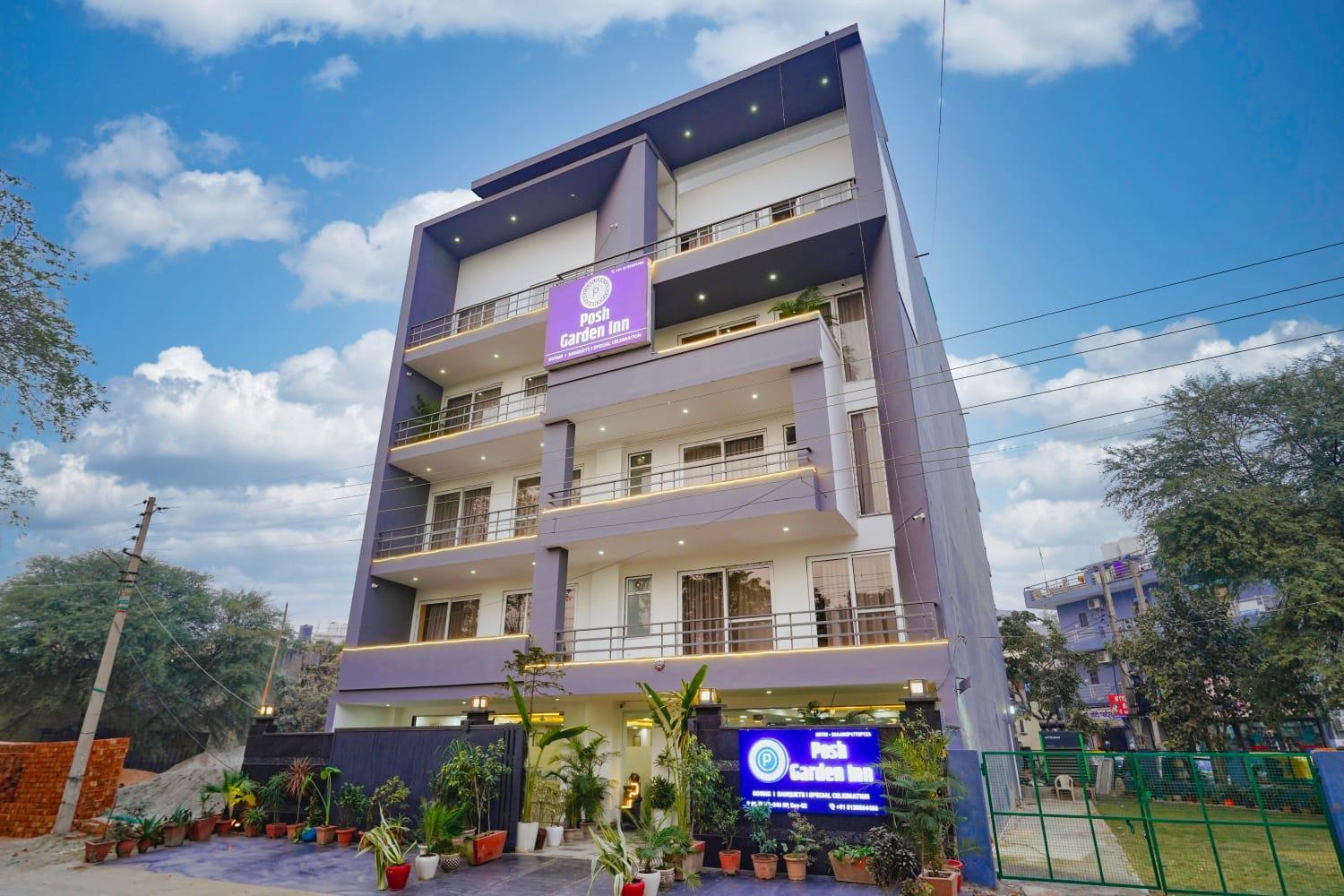Posh Garden Inn Artemis Hospital Road Gurgaon Eksteriør bilde
