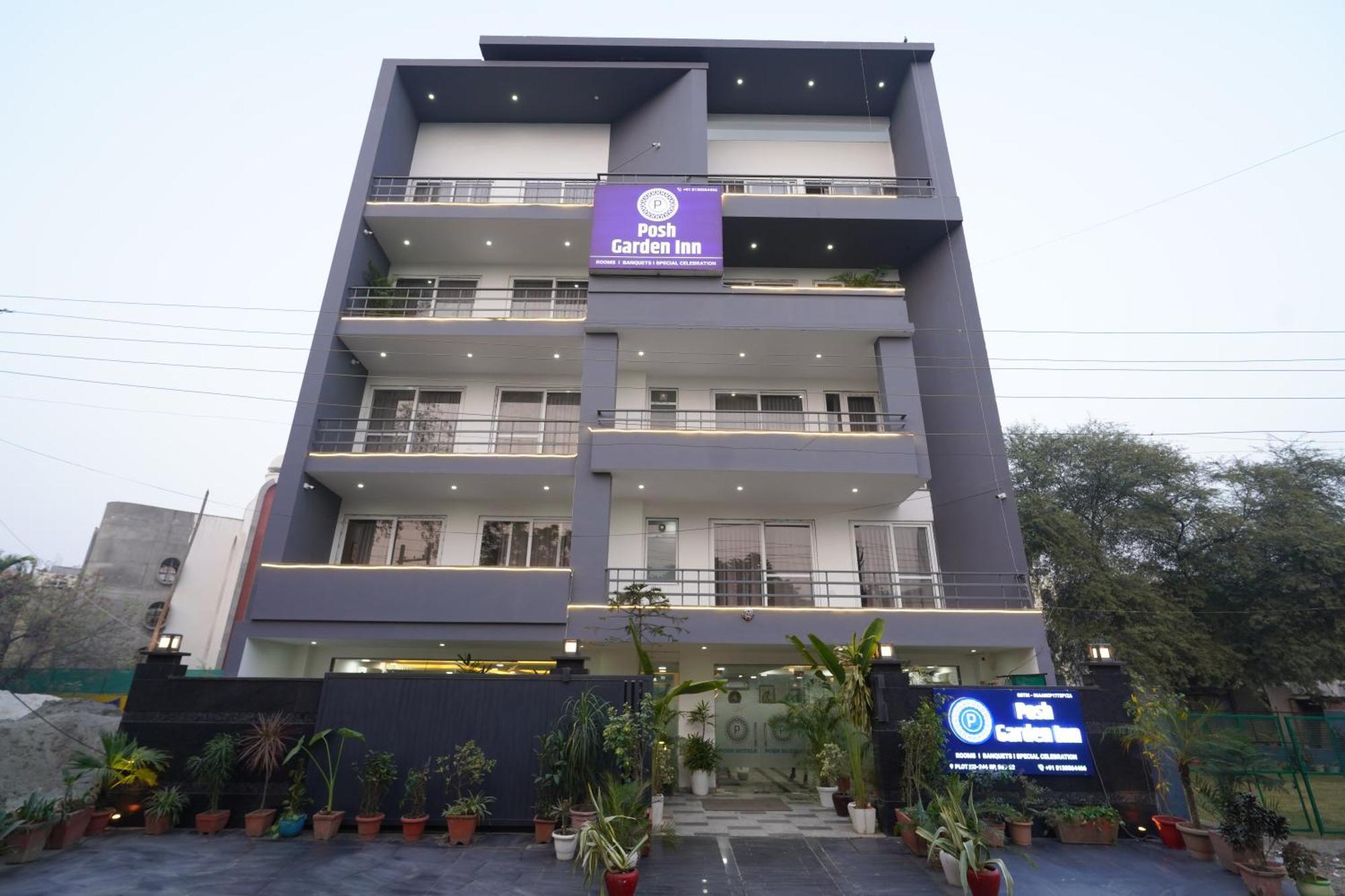 Posh Garden Inn Artemis Hospital Road Gurgaon Eksteriør bilde