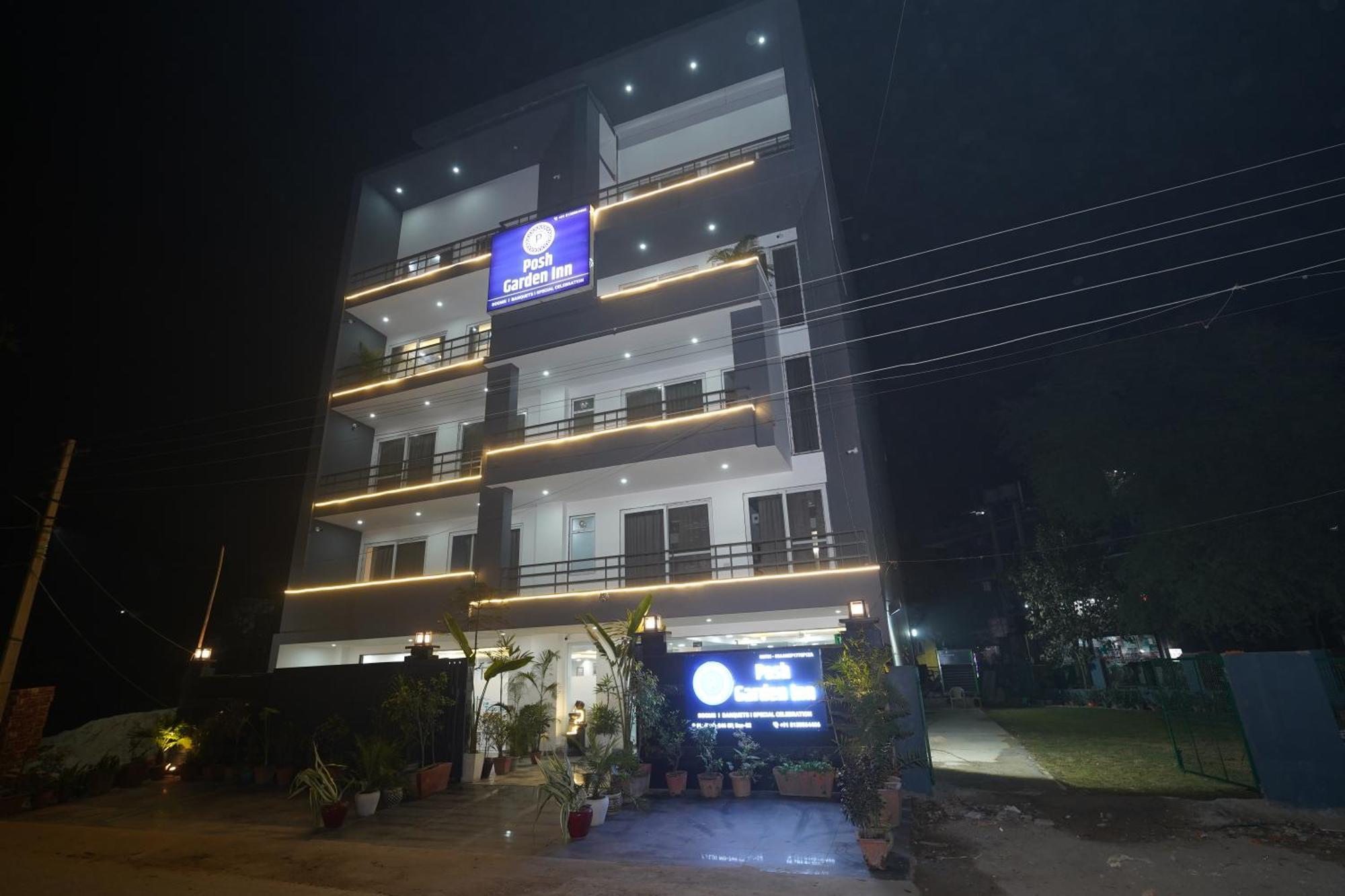 Posh Garden Inn Artemis Hospital Road Gurgaon Eksteriør bilde
