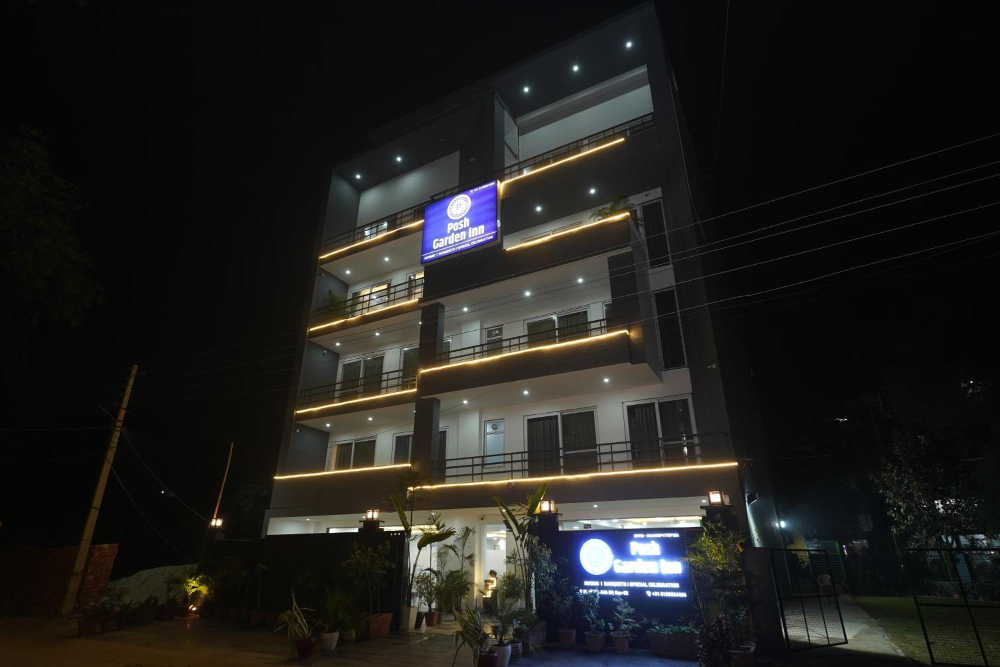 Posh Garden Inn Artemis Hospital Road Gurgaon Eksteriør bilde