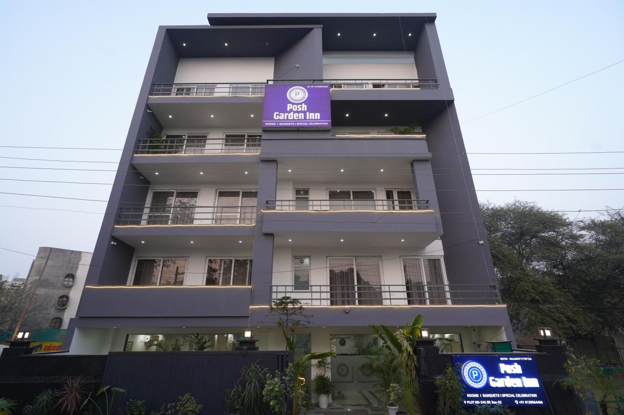 Posh Garden Inn Artemis Hospital Road Gurgaon Eksteriør bilde